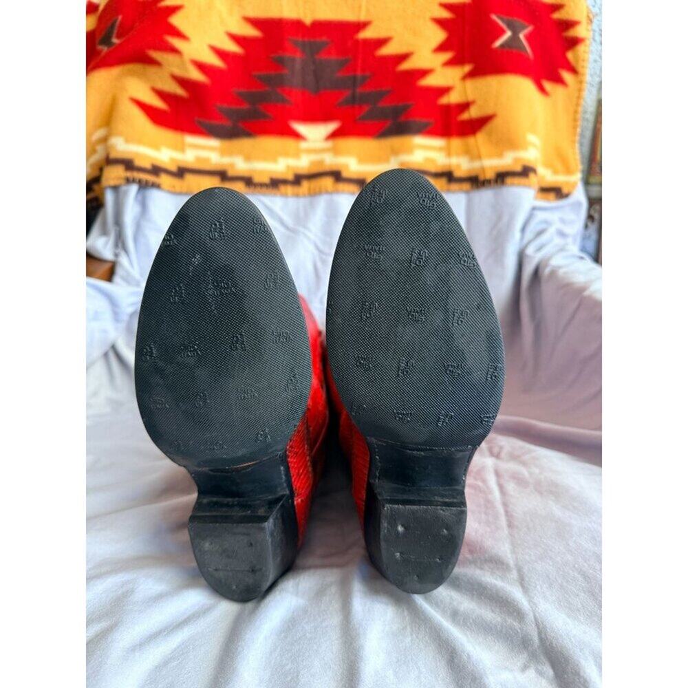 Dan Post Red Python Exotic Cowboy Boots Made USA … - image 8